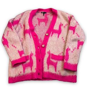 Maje My Llama Cardigan Sweater